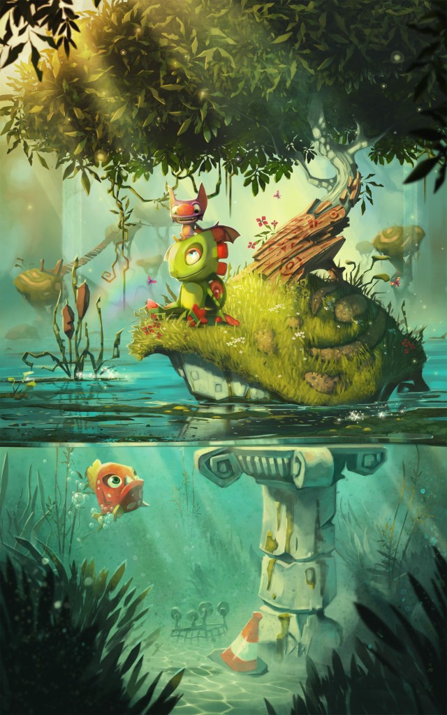 Yooka – Laylee concept art