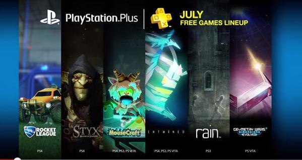 PS Plus Luglio 2015