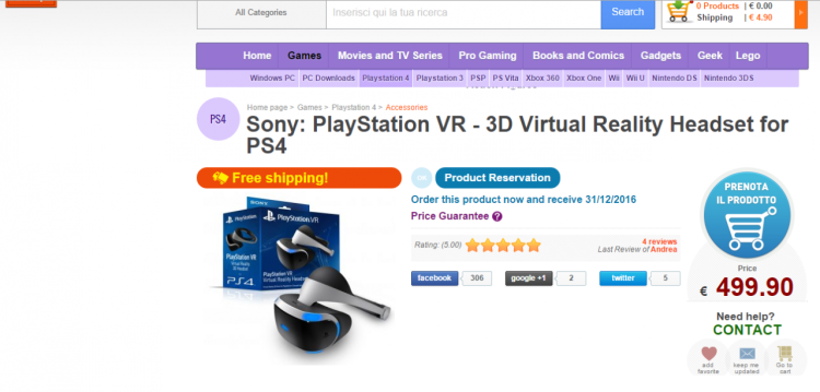 playstation4 PlayStation VR Multiplayer.it
