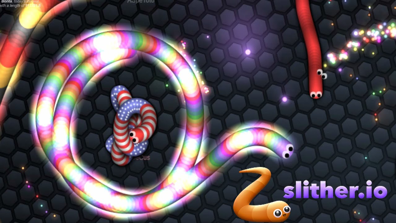 Slither.io gameplay