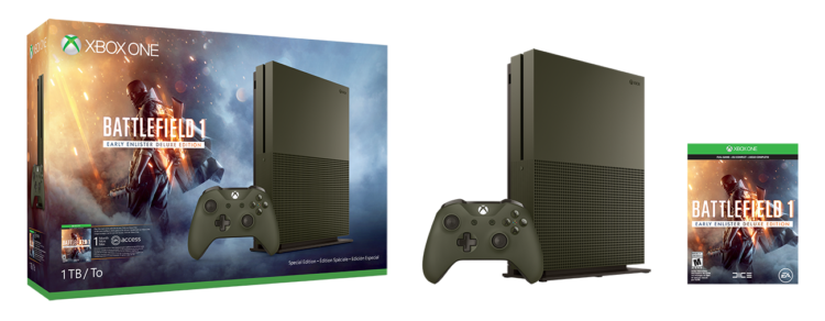 Xbox One S Battlefield 1