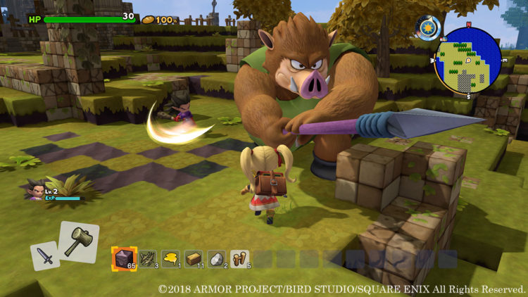 Dragon Quest Builders 2 Battaglia