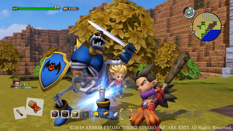Dragon Quest Builders 2 Battaglia