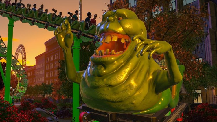 L'espansione Ghostbusters di Planet Coaster arriverà su console alla fine di questa settimana