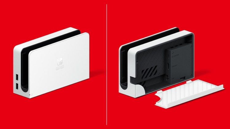 Nintendo dettaglia come il nuovo dock Switch OLED Model possa essere acquistato separatamente