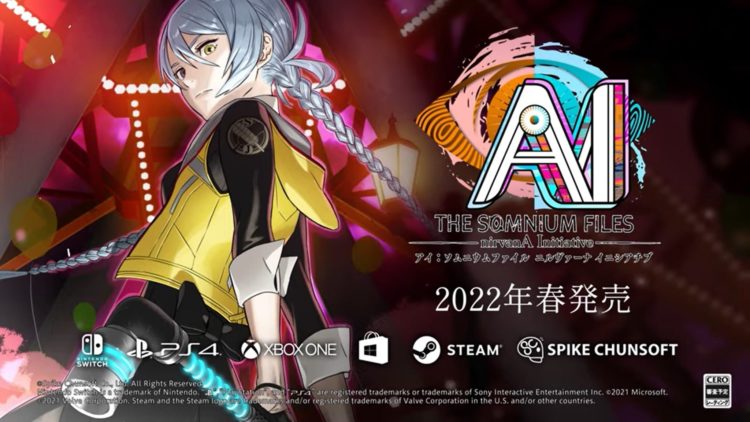 AI: The Somnium Files – nirvanA Initiative in arrivo nel 2022 su Nintendo Switch