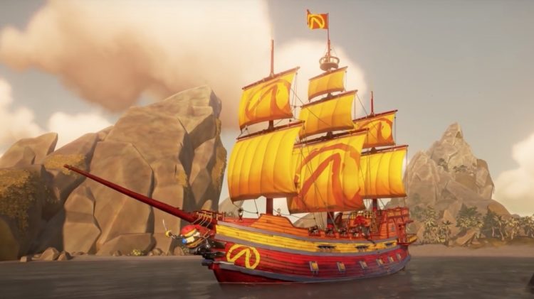 Il caotico evento di collaborazione Borderlands di Sea of Thieves è ora in corso