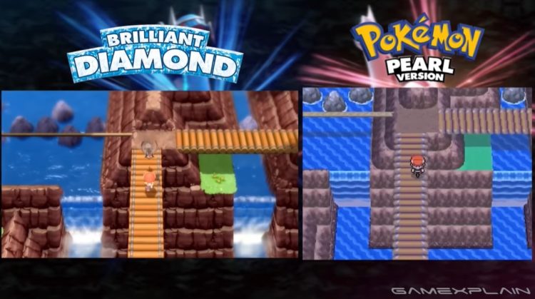 Confronto video: Pokémon Diamante Lucente e Perla Lucente per Nintendo Switch vs. DS