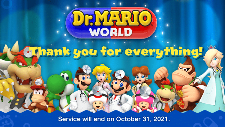 Dr. Mario World dice addio con questo toccante messaggio