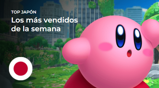 Kirby and the Forgotten Land continua ad essere il più venduto di questa settimana in Giappone (7/4/22)