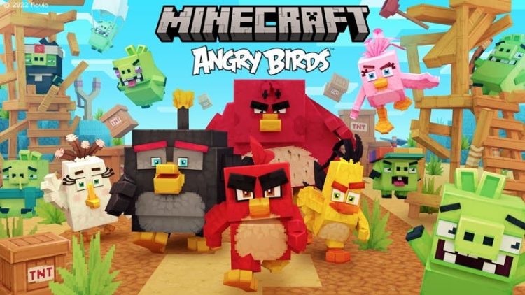 Angry Birds arriva in Minecraft con un nuovo DLC: dettagli e trailer