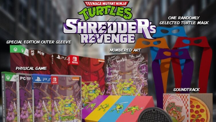 Ecco le edizioni fisiche di TMNT: Shredder’s Revenge per Nintendo Switch