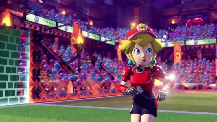 Mario Strikers: Battle League Football light aggiornamento delle dimensioni del download condiviso