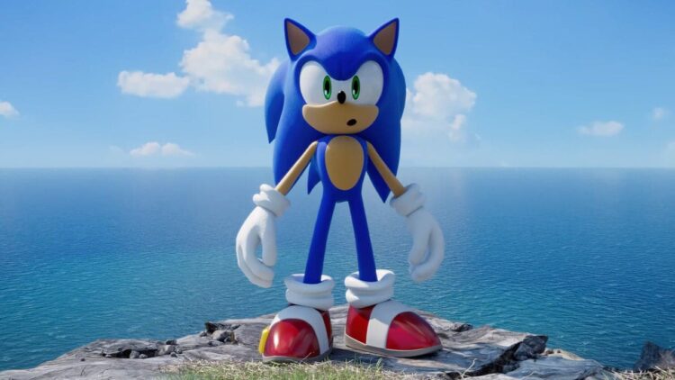 Versione 2D di Sonic Frontiers immaginata