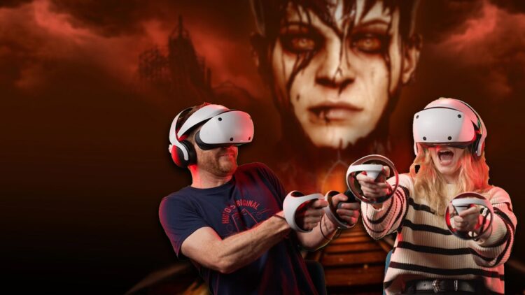 Ian e Aoife si sfidano per vedere chi guaisce di più in Switchback VR