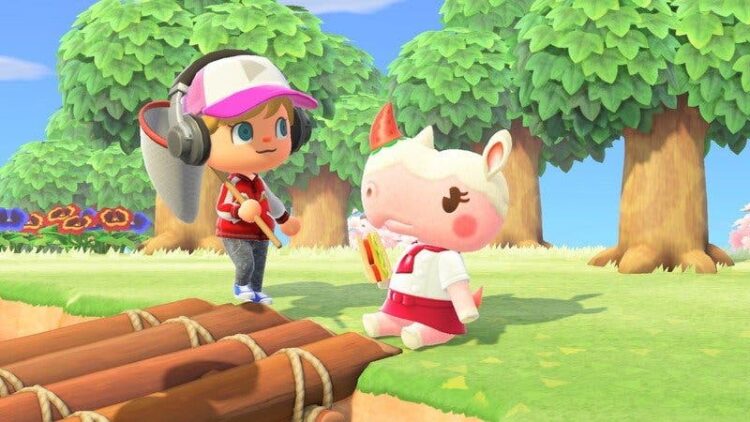 Curioso dettaglio mostrato nella schermata del titolo di Animal Crossing: New Horizons