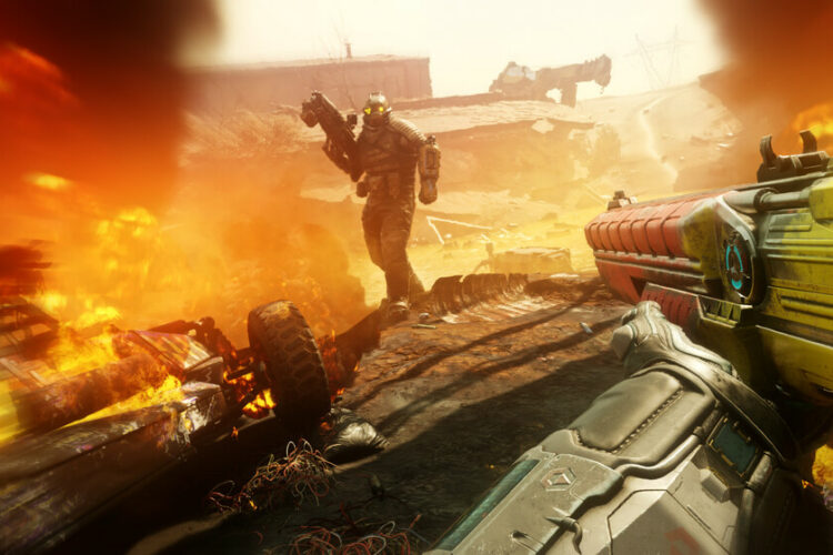 Ora potete richiedere questo sparatutto, creato dai padri di Doom e Quake, gratuitamente e conservarlo per sempre se possedete Prime Gaming: Rage 2