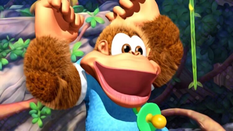 Kiddy Kong è il protagonista di uno dei rendering più strani nella storia di Donkey Kong.