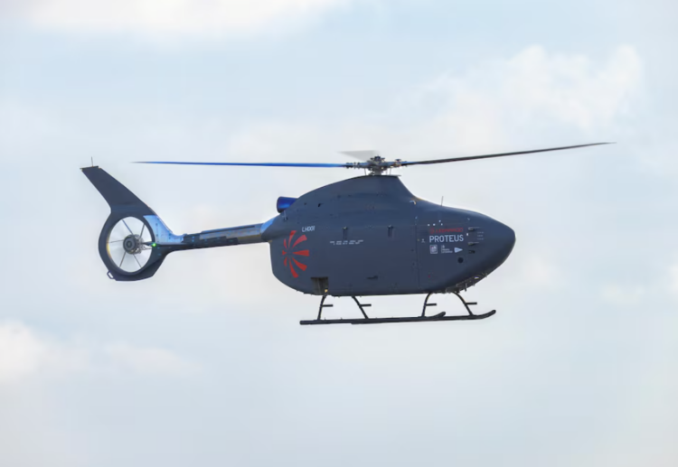 La marina britannica presenta un aereo autonomo chiamato Proteus