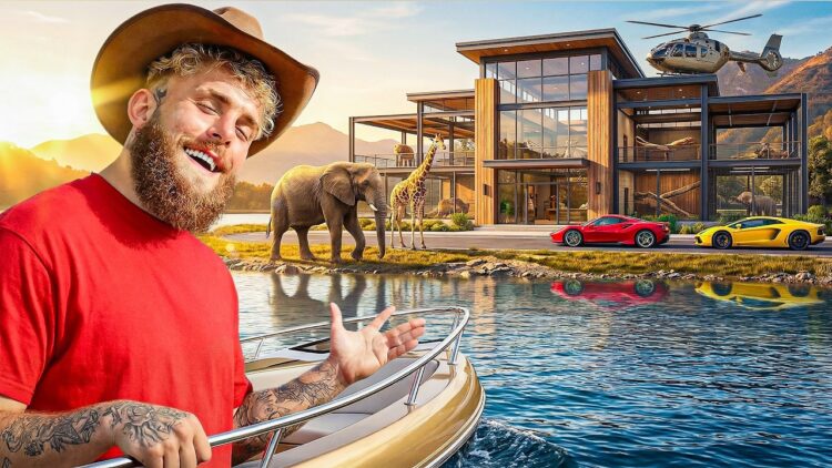 Jake Paul ha trasformato il compenso ricevuto da Mike Tyson in un ranch da 40 milioni di dollari con una pista di atterraggio e un circuito di Formula 1.
