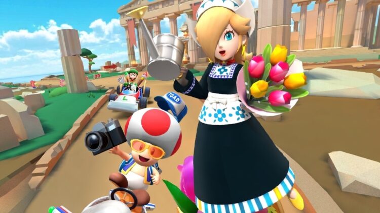 Mario Kart Tour anticipa la sua prossima stagione primaverile con alcune città europee
