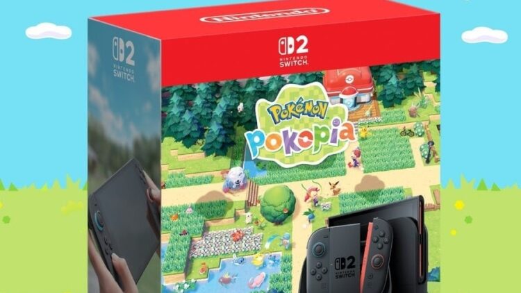 Nintendo Switch 2 con bundle Pokémon Pokopia in Europa a 509 euro