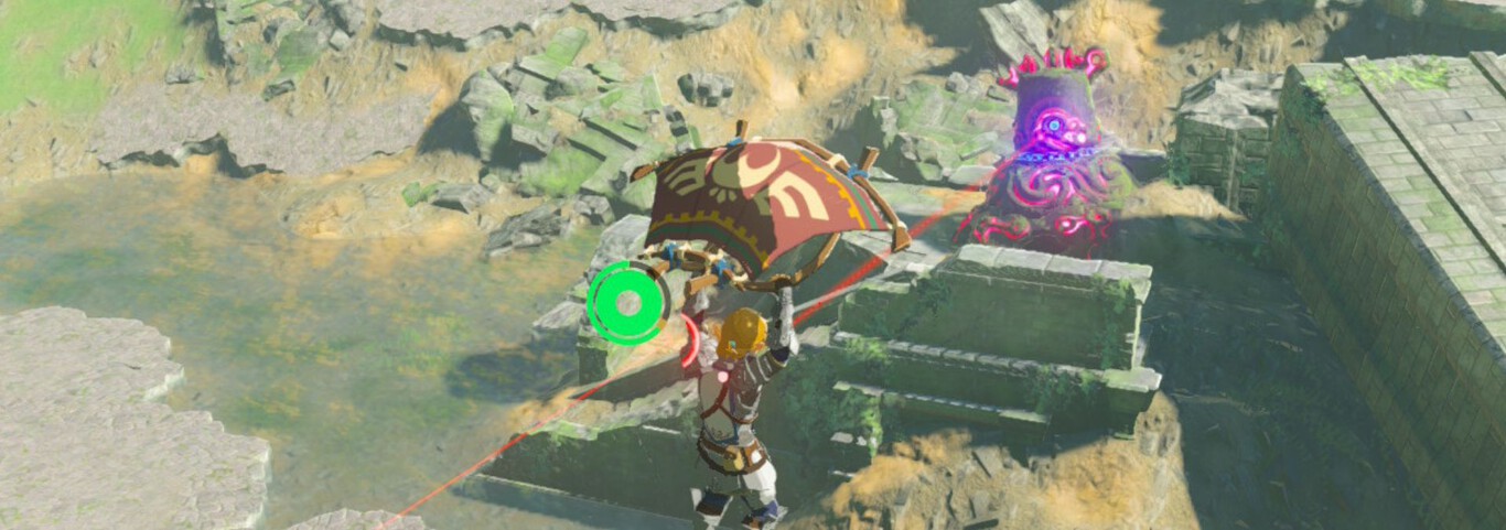 Guardiano laser in Zelda: Breath of the Wild
