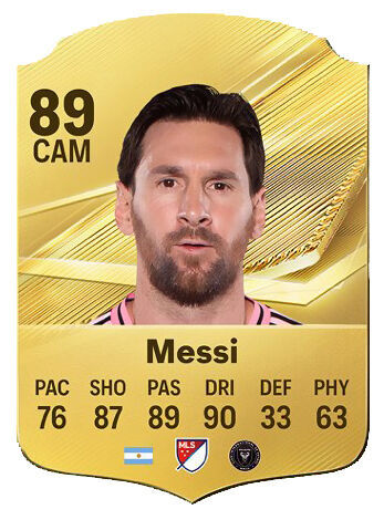 EA Sports FC 27 - Migliori giocatori con potenziale modalità Carriera Lionel Messi