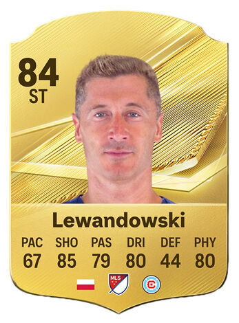 EA Sports FC 27 - Migliori giocatori con il potenziale più alto nella modalità Carriera Robert Lewandowski