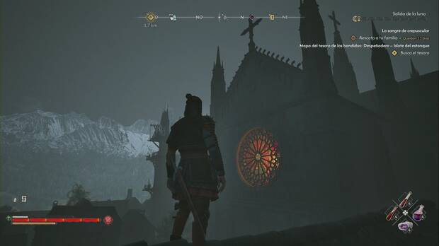 The Blood of Dawnwalker - Uccidere o meno Xanthe? Come ottenere il sangue di Xanthe: facciata della cattedrale di Svartrau.