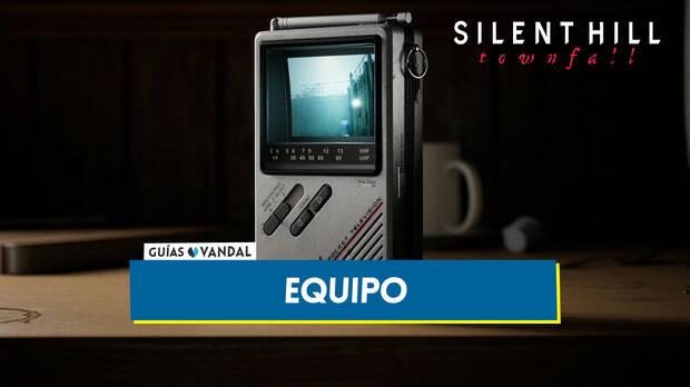Silent Hill Townfall - Copertina della sezione equipaggiamento