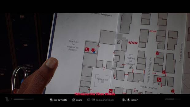 Silent Hill Townfall - Pezzi smarriti; posizione della sala armadietti CEG