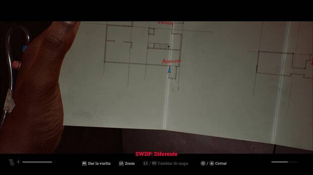 Silent Hill Townfall - Riprovare; posizione dell'ascensore nell'angolo sud-est