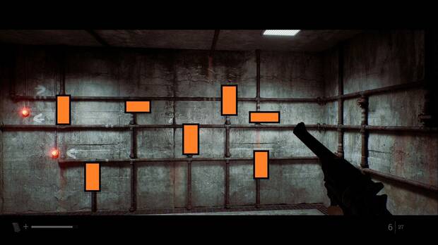 Silent Hill Townfall - Riprova; posizione corretta delle manovelle sulla parete ovest