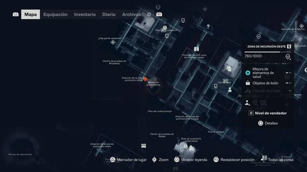 Control Resonant – Misin gioco completo – Posizione dell'altoparlante 04 sulla mappa