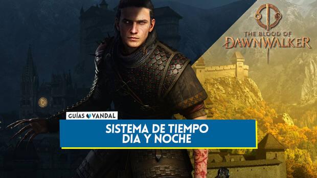 The Blood of Dawnwalker - Copertina della sezione sistema di tempo