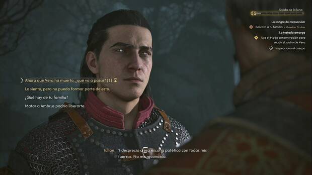 The Blood of Dawnwalker - Il guanto d'oro - La tostata amara; Coen parla con Iulian del rituale