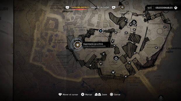Gears of War: E-Day - Posizione sulla mappa dell'obiettivo secondario Esperimento con il R.I.G. dell'Atto 4