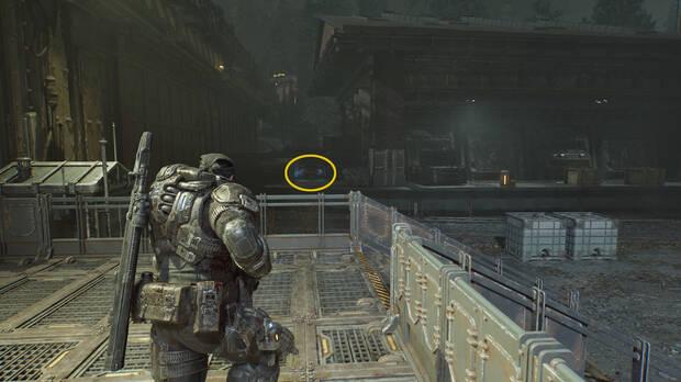 Gears of War: E‑Day – Posizione della valigetta rigida 02 nell'Atto 5