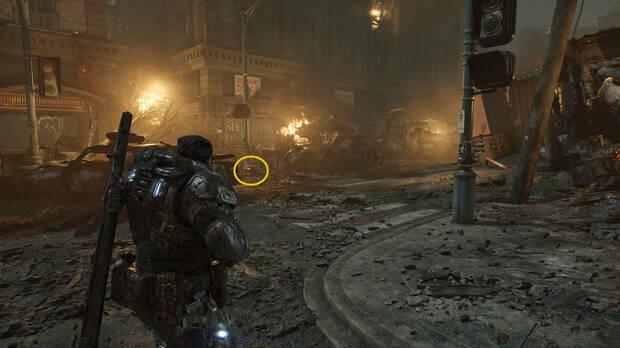 Gears of War: E‑Day – Posizione della valigetta rigida 04 nell'Atto 5