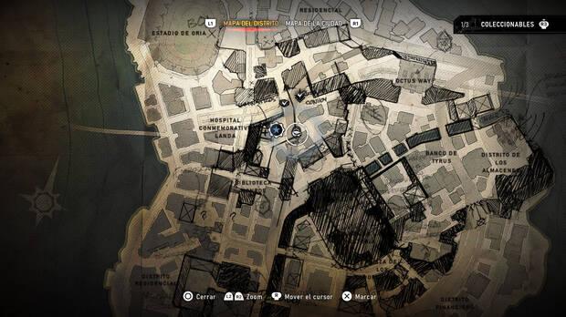 Gears of War: E‑Day – Mappa dell'Atto 5 con la posizione della valigetta rigida 04