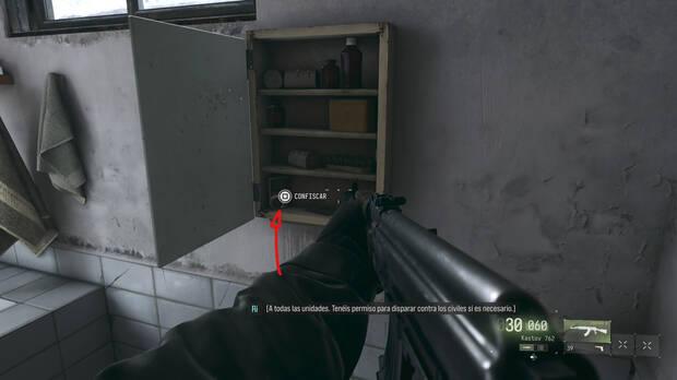 Call of Duty: Modern Warfare 4 - Dove trovare l'oggetto di contrabbando 01 Lettore MP3 nella Missione 3 Eseguendo Ordini