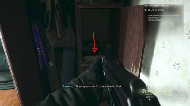 Call of Duty: Modern Warfare 4 - Dove trovare la nota collezionabile 03 Nota del tuo vicino nella Missione 3 Eseguendo Ordini