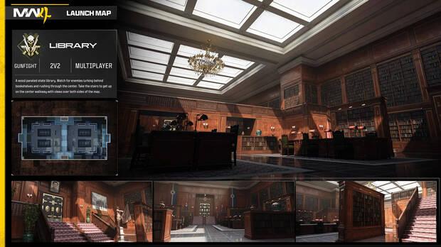 Call of Duty: Modern Warfare 4 - Imgenes y detalles del mapa Library