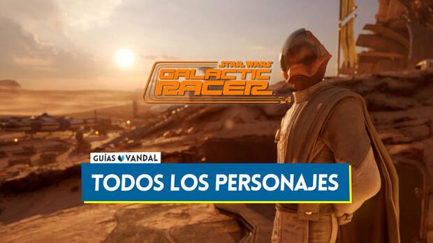Guida di Star Wars: Galactic Racer - Tutti i personaggi e i piloti e le loro caratteristiche