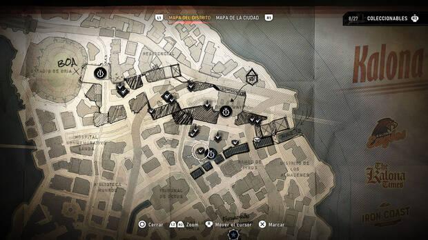 Gears of War: E-Day - Posizione sulla mappa della valigetta rigida 05 nell'Atto 2